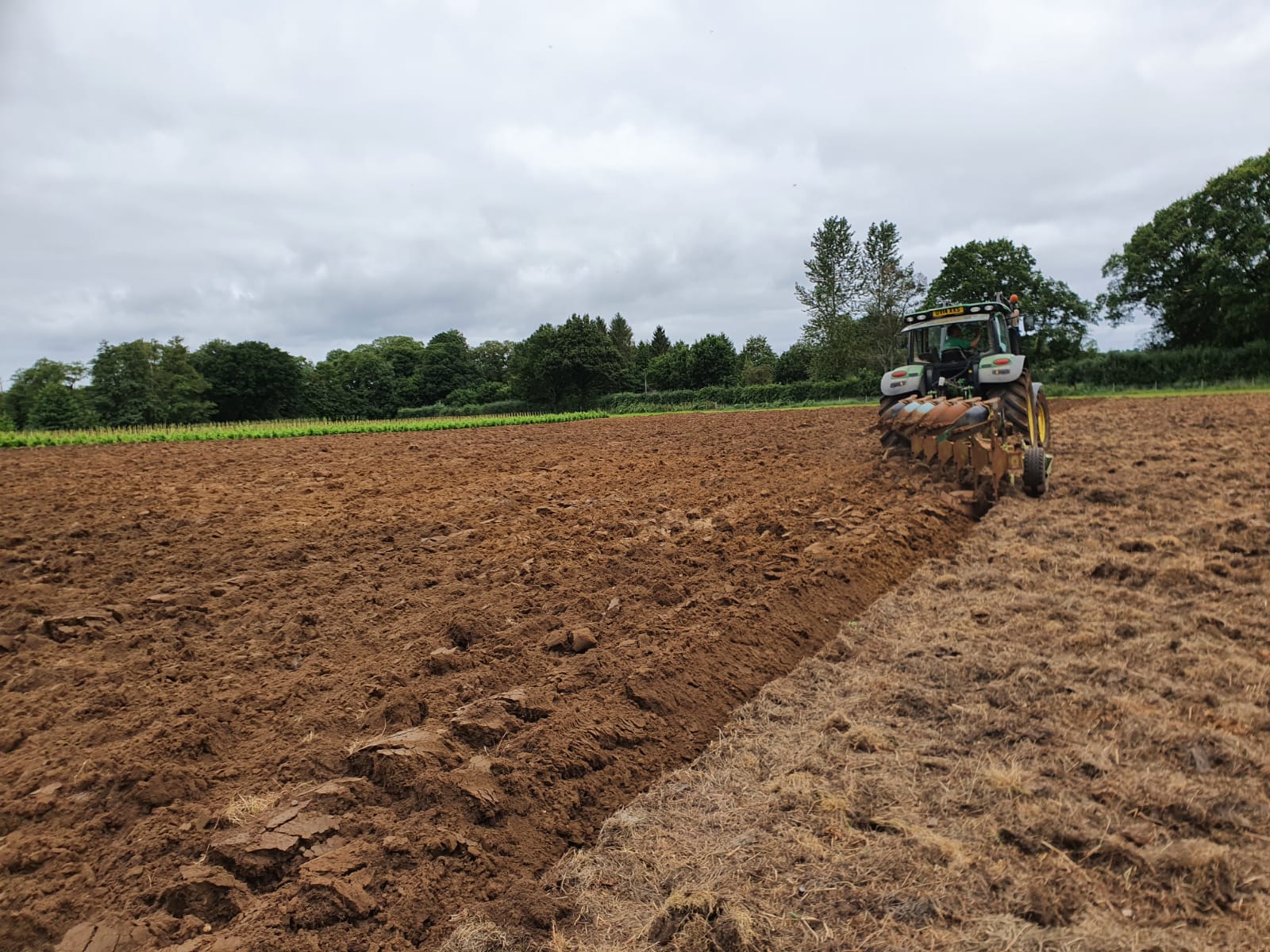 Autumn ploughing